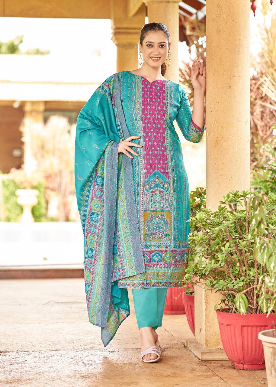 Alok suit tanishq Designer dress materials in Kolkata